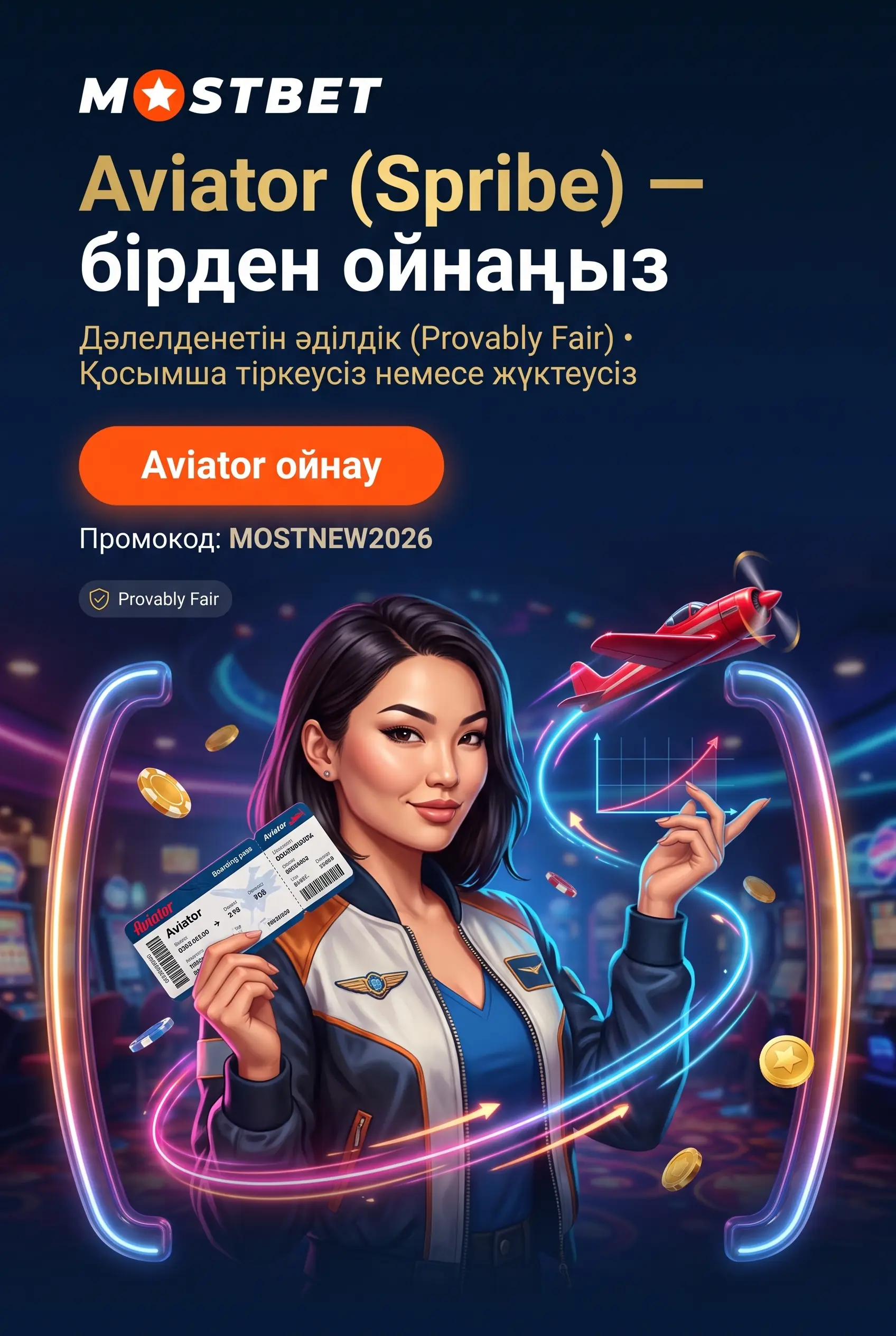 Mostbet Aviator ойыны