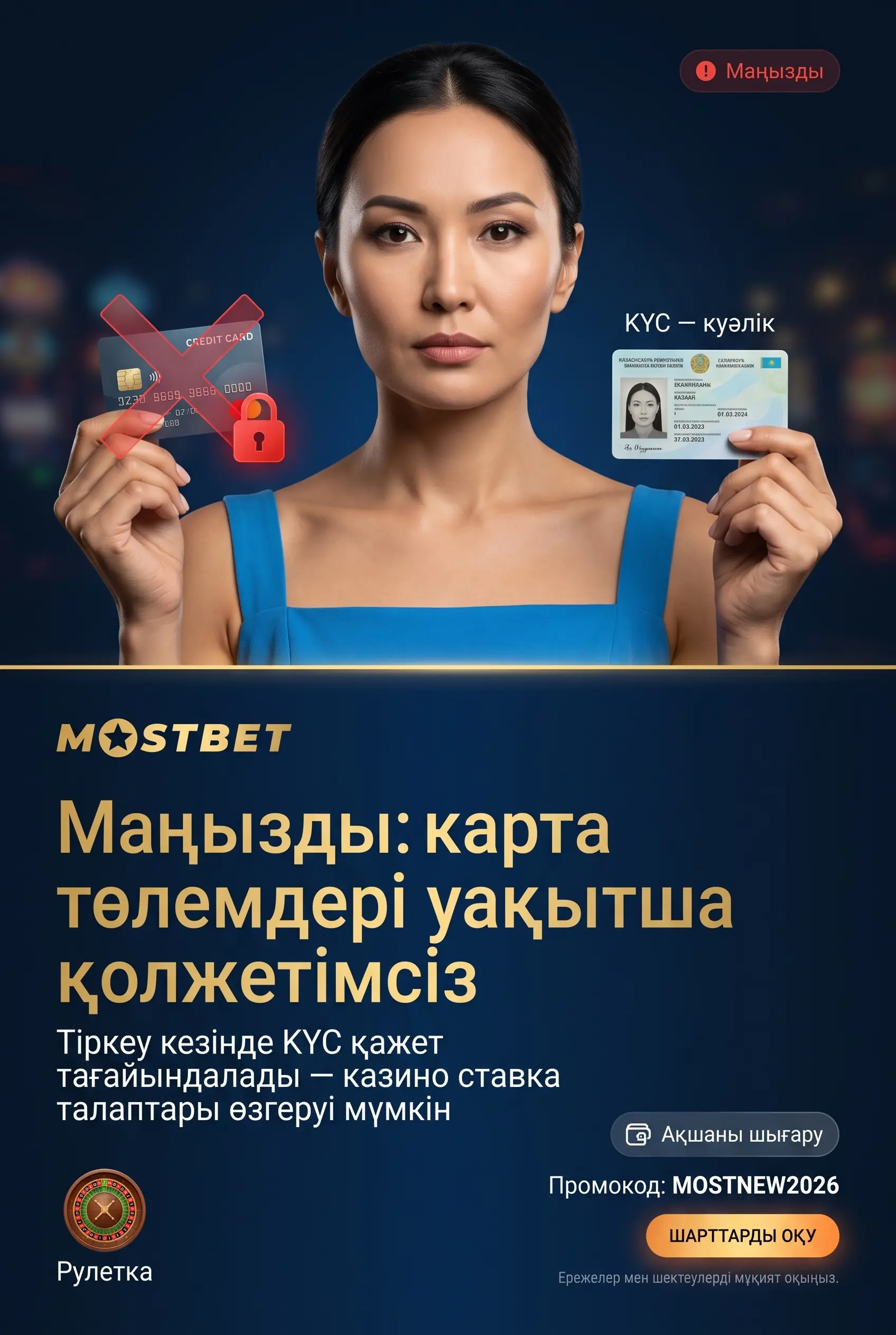 Mostbet ойыншы шектеулері туралы көрініс